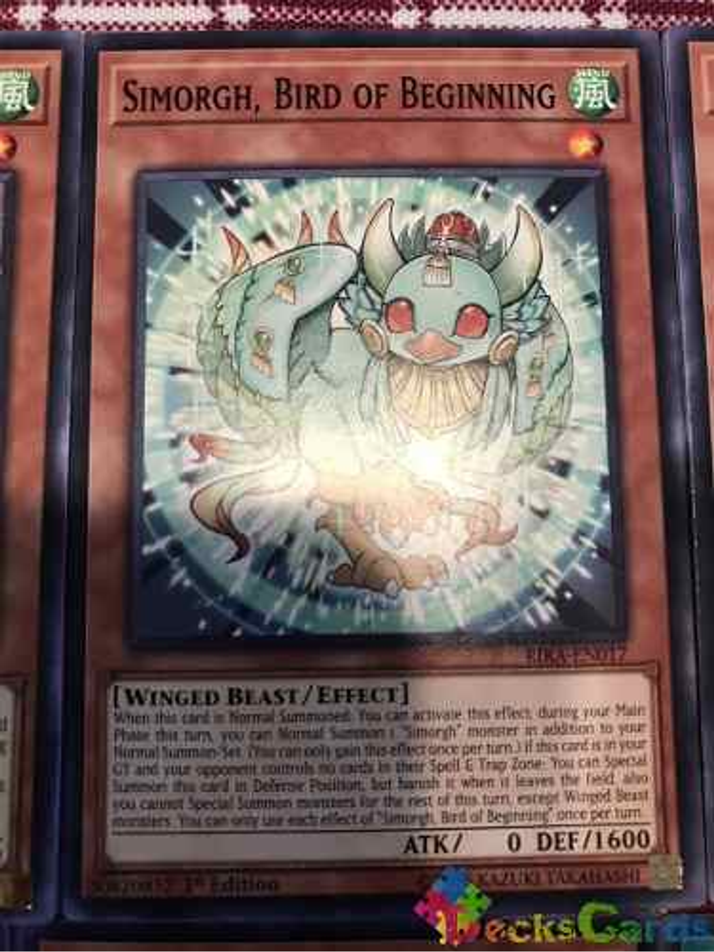 Simorgh, Bird Of Beginning - rira-en017 - Common 1st Edition 1