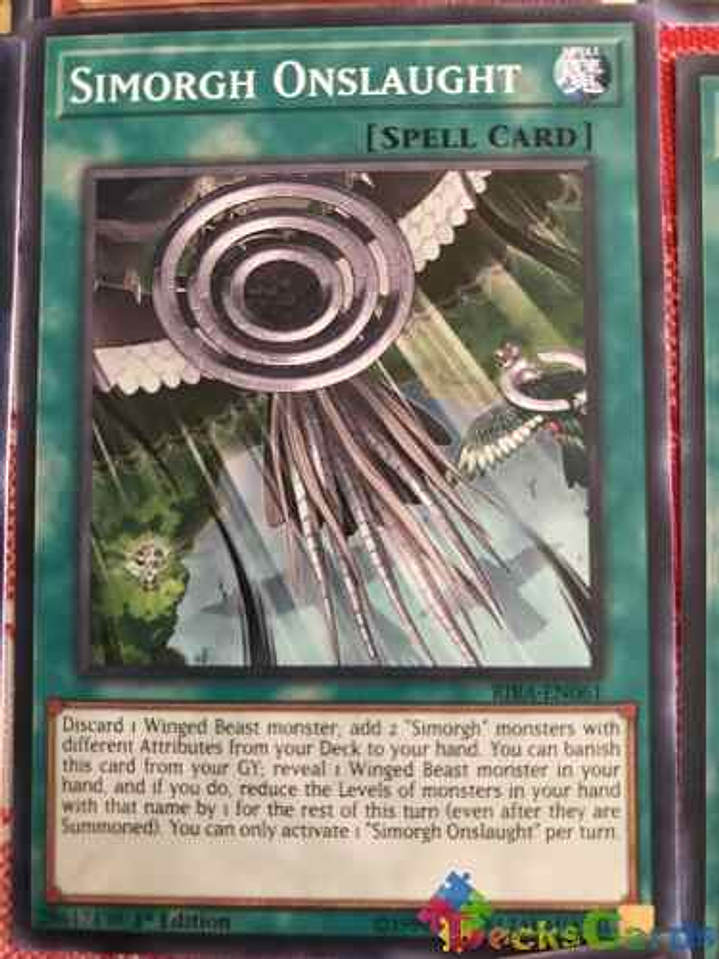 Simorgh Onslaught - rira-en061 - Common 1st Edition 1