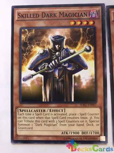 Skilled Dark Magician - sdsc-en007 - Common Unlimited