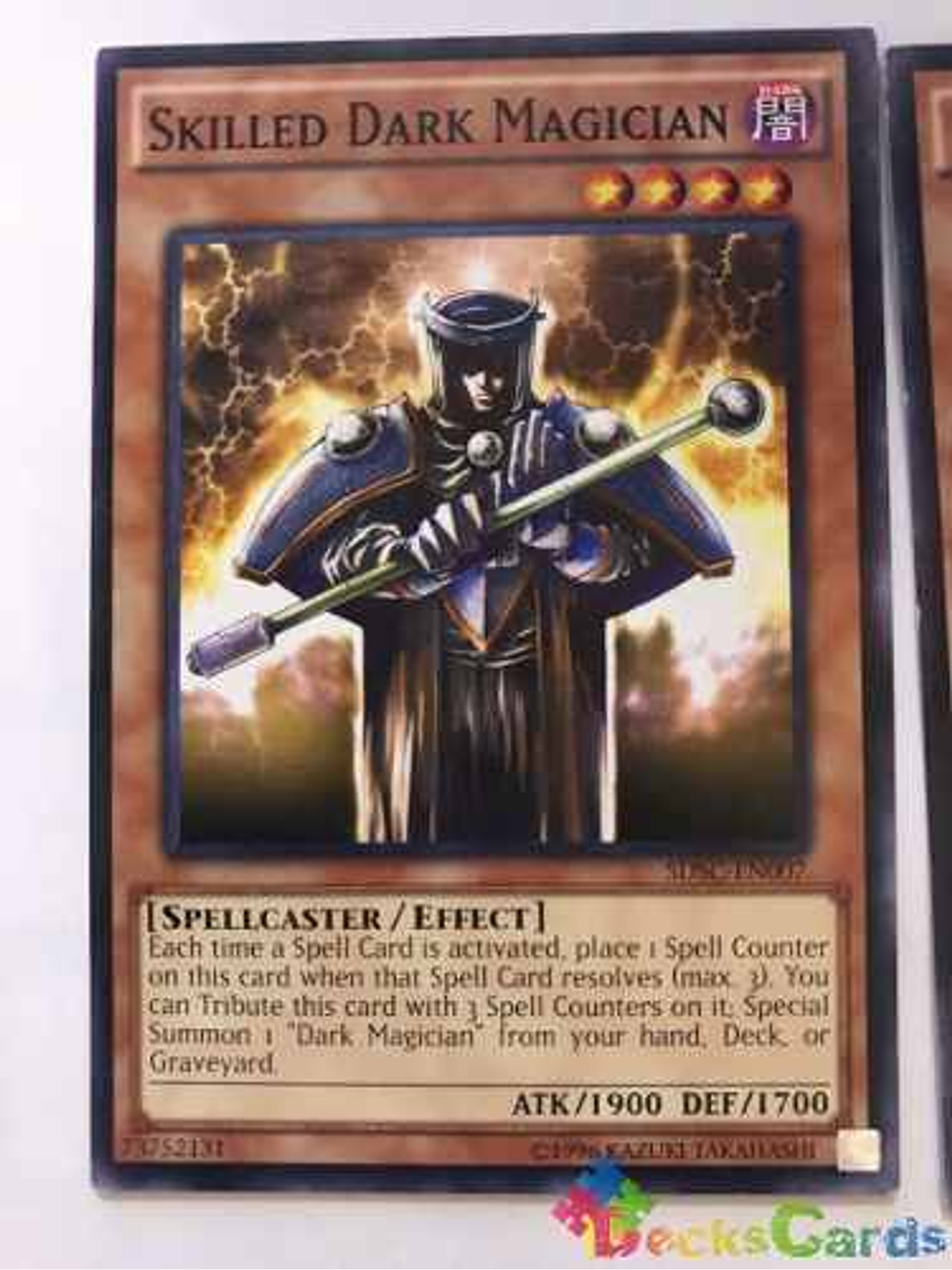 Skilled Dark Magician - sdsc-en007 - Common Unlimited 1