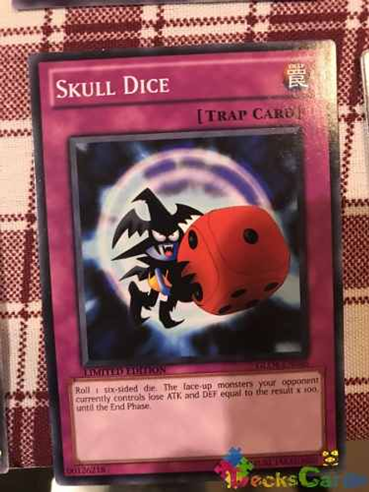 Skull Dice - gld4-en046 - Common 1