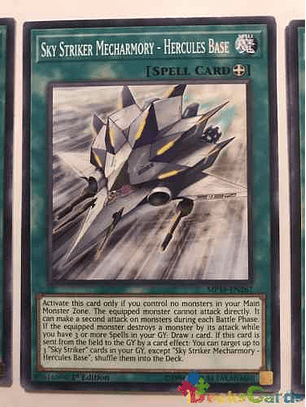 Sky Striker Mecharmory - Hercules Base - mp19-en267 - Common 1st Edition
