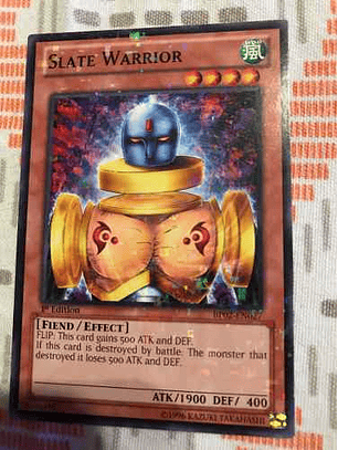 Slate Warrior - bp02-en027 - Mosaic Rare 1st Edition