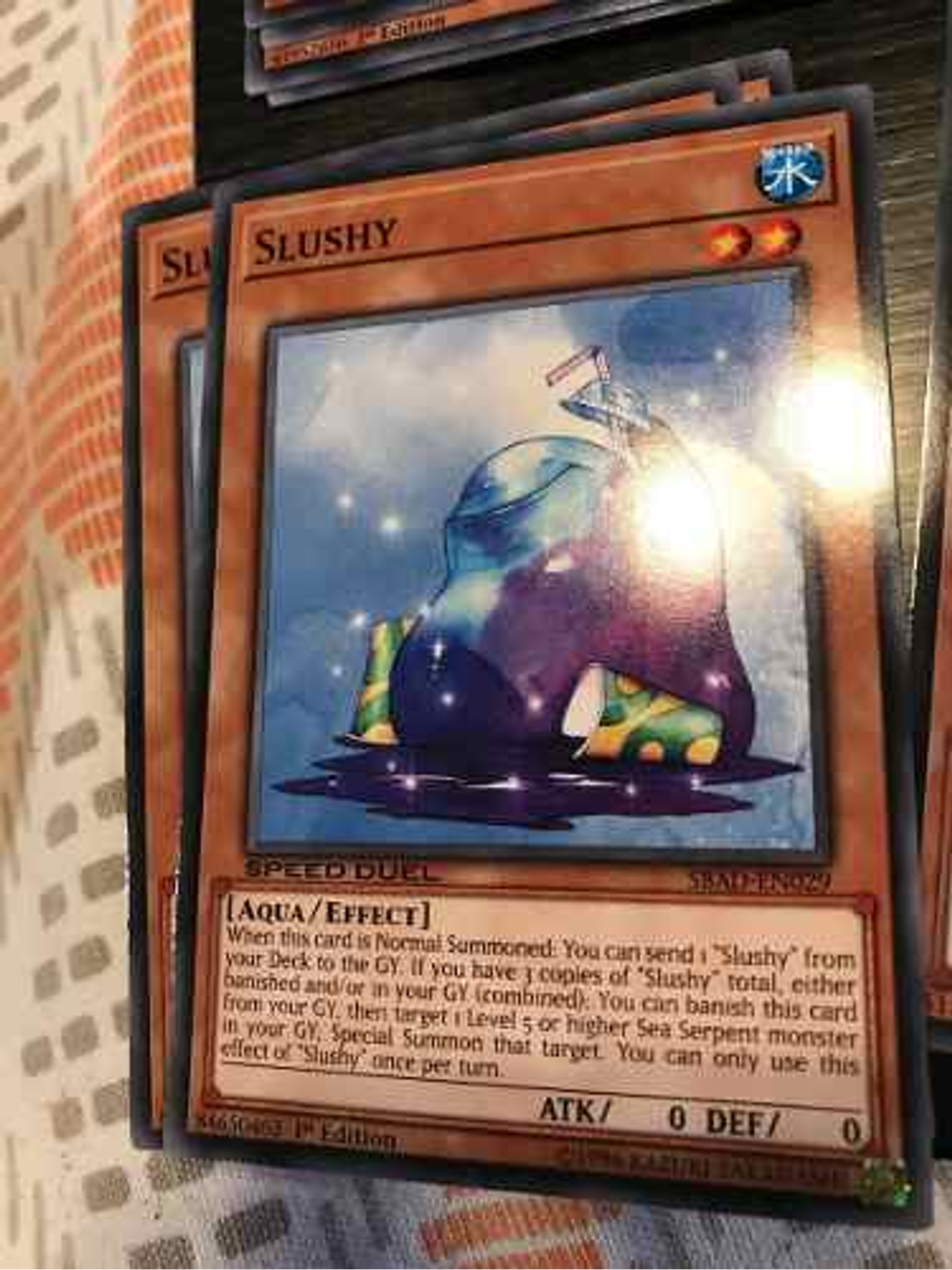 Slushy - sbad-en029 - Common 1st Edition 1