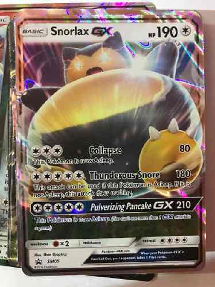 Snorlax Gx - Sm05 - Holo Promo 1