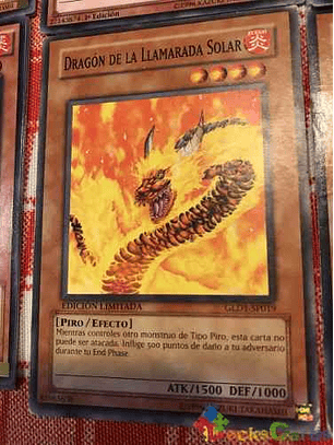 Solar Flare Dragon - gld1-en019 - Common
