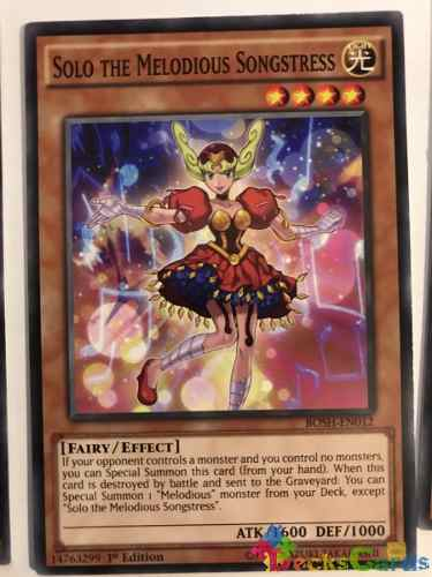 Solo The Melodious Songstress - bosh-en012 - Common 1st Edit 1