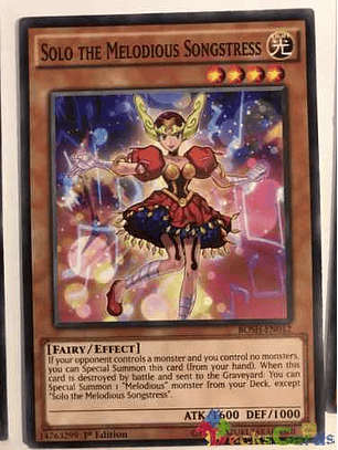 Solo The Melodious Songstress - bosh-en012 - Common 1st Edit