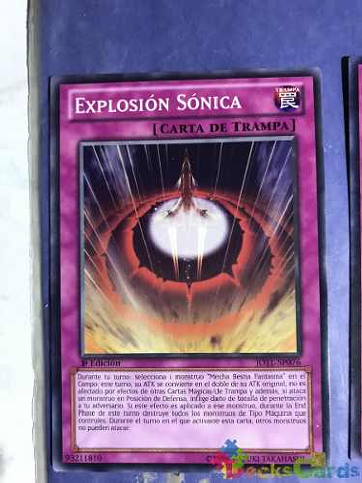 Sonic Boom - jotl-en076 - Common 1st Edition 1