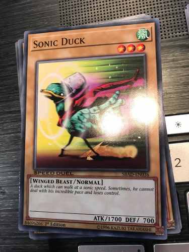 Sonic Duck - sbad-en036 - Common 1st Edition
