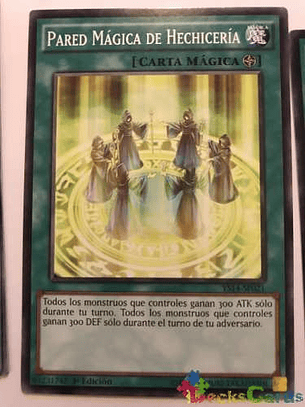 Sorcerous Spell Wall - ys14-en021 - Common 1st Edition