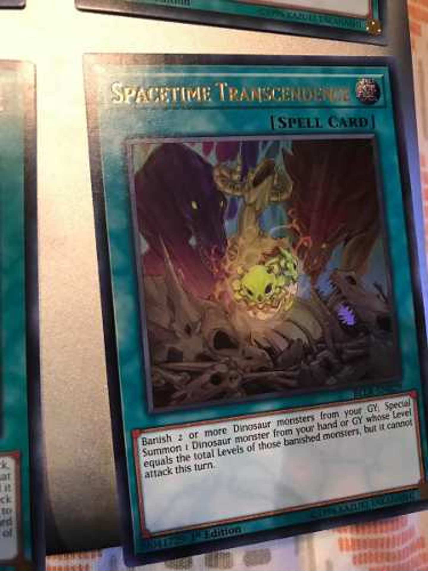 Spacetime Transcendence - bllr-en029 - Ultra Rare 1st Editio 1