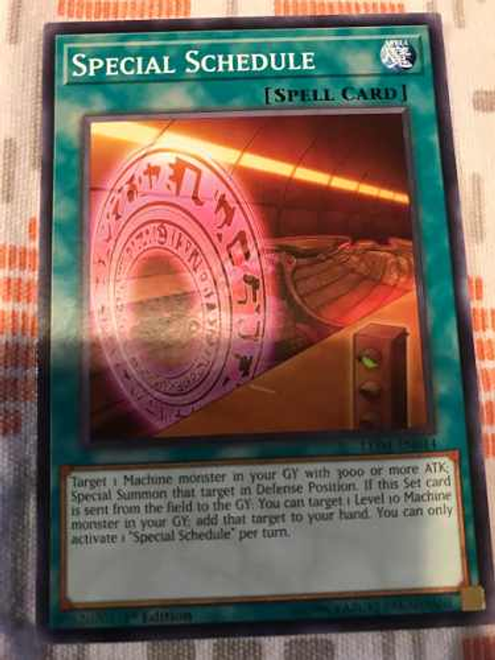 Special Schedule - led4-en044 - Common 1st Edition 1