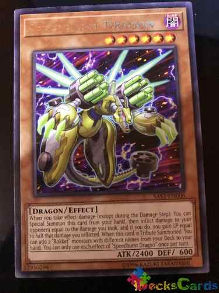 Speedburst Dragon - sast-en006 - Rare Unlimited 1