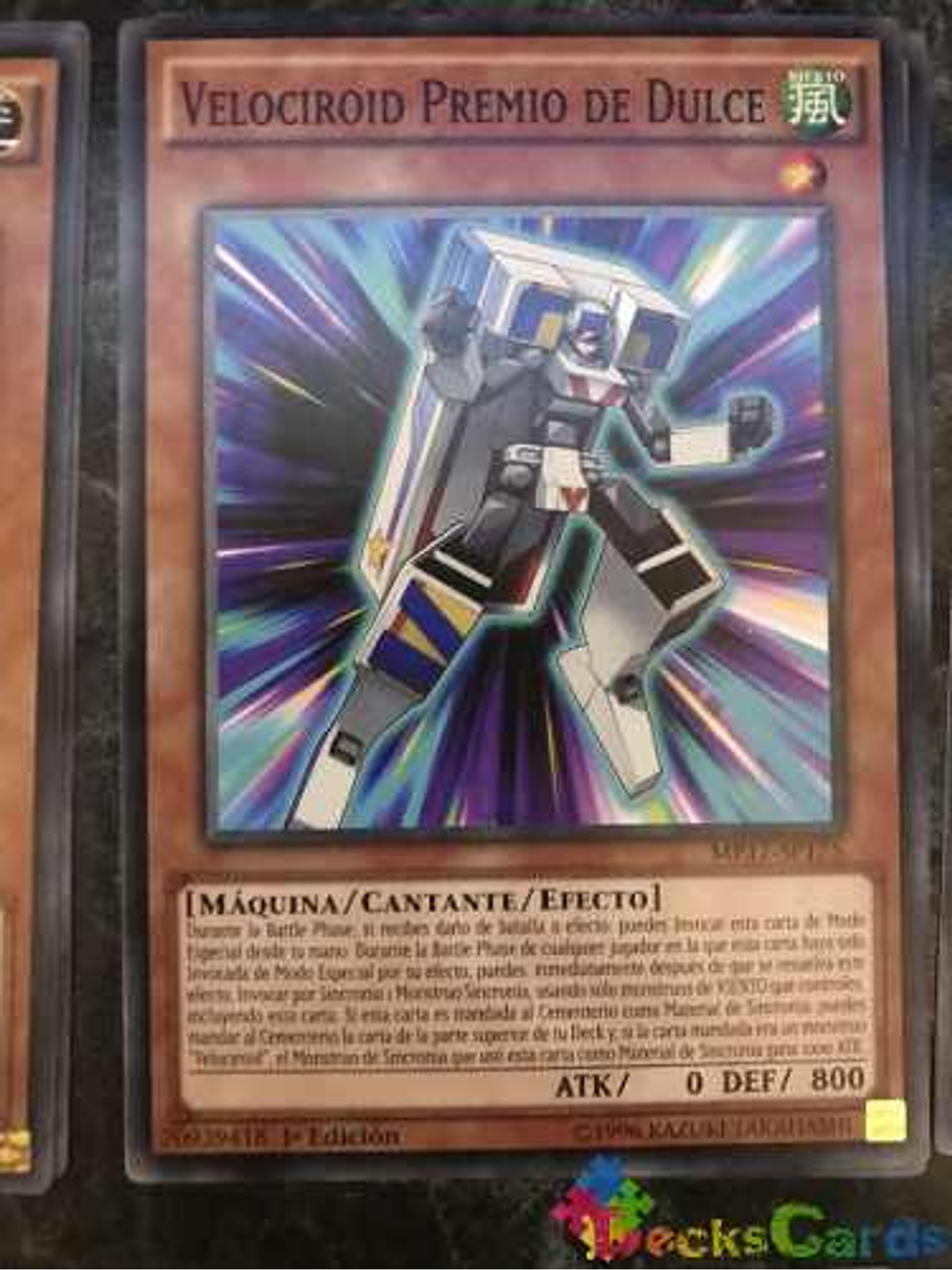 Speedroid Gum Prize - mp17-en175 - Common 1st Edition 1