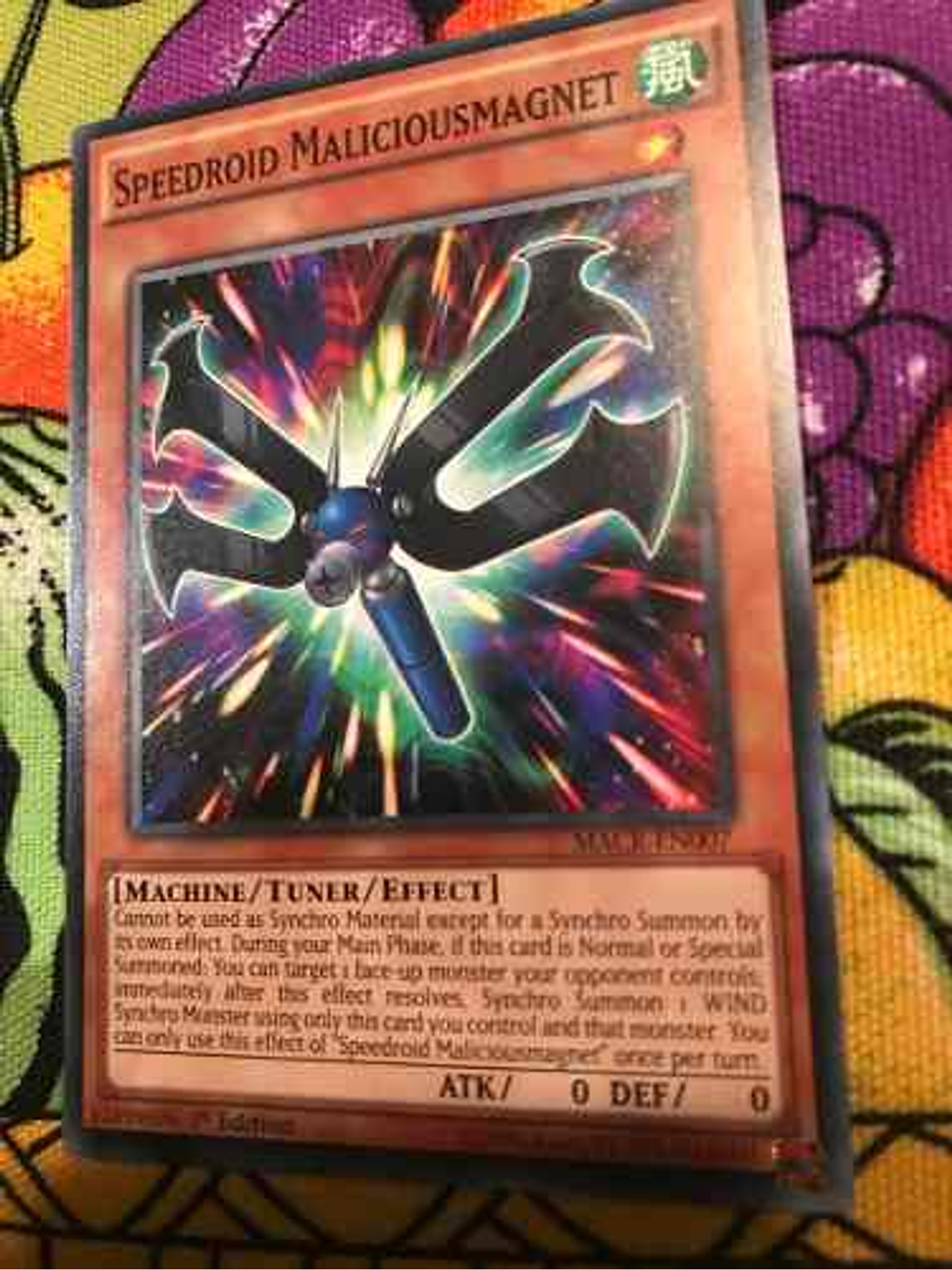 Speedroid Maliciousmagnet - macr-en007 - Common 1st Edition 1