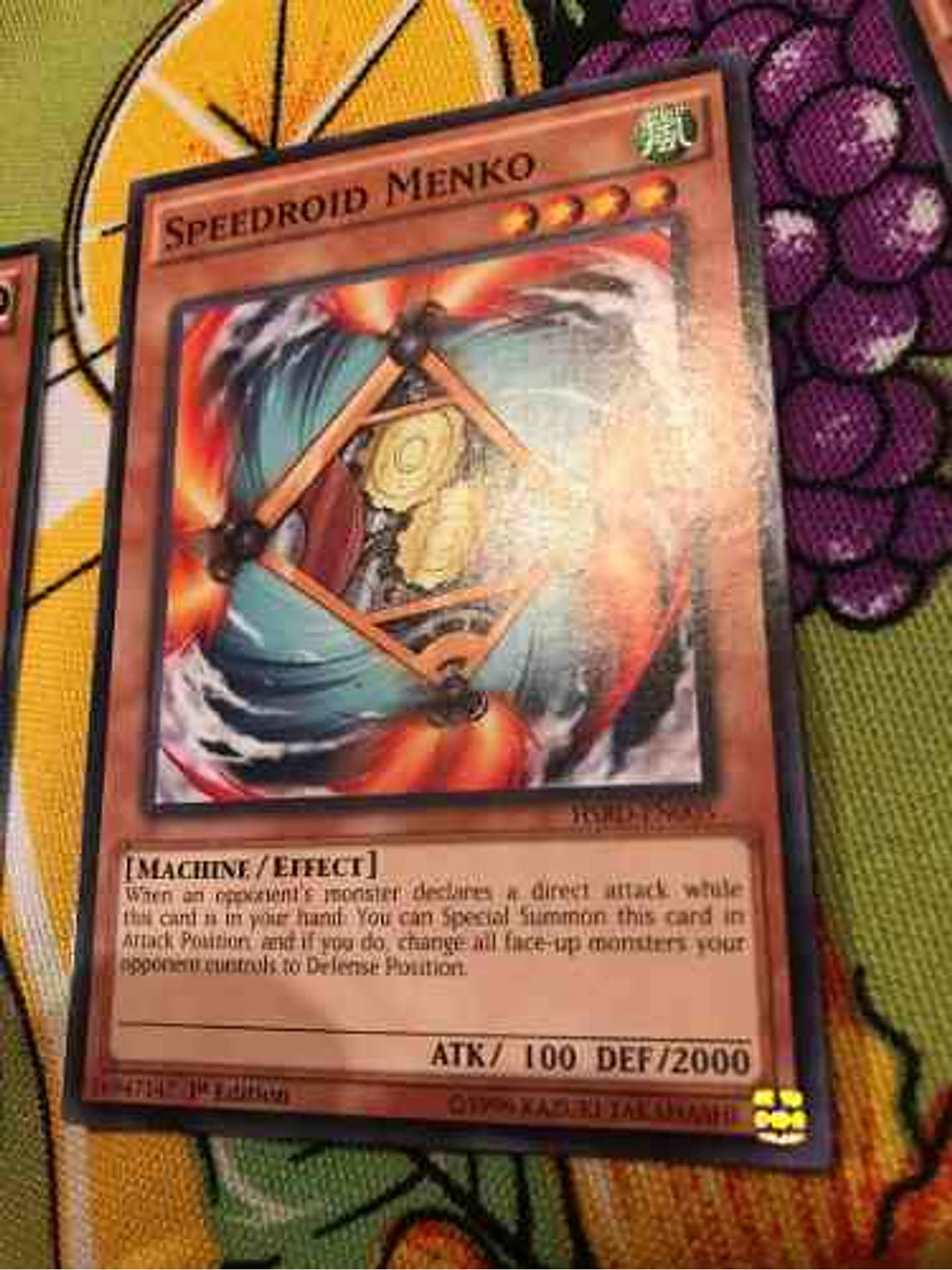 Speedroid Menko - hsrd-en005 - Common 1st Edition 1