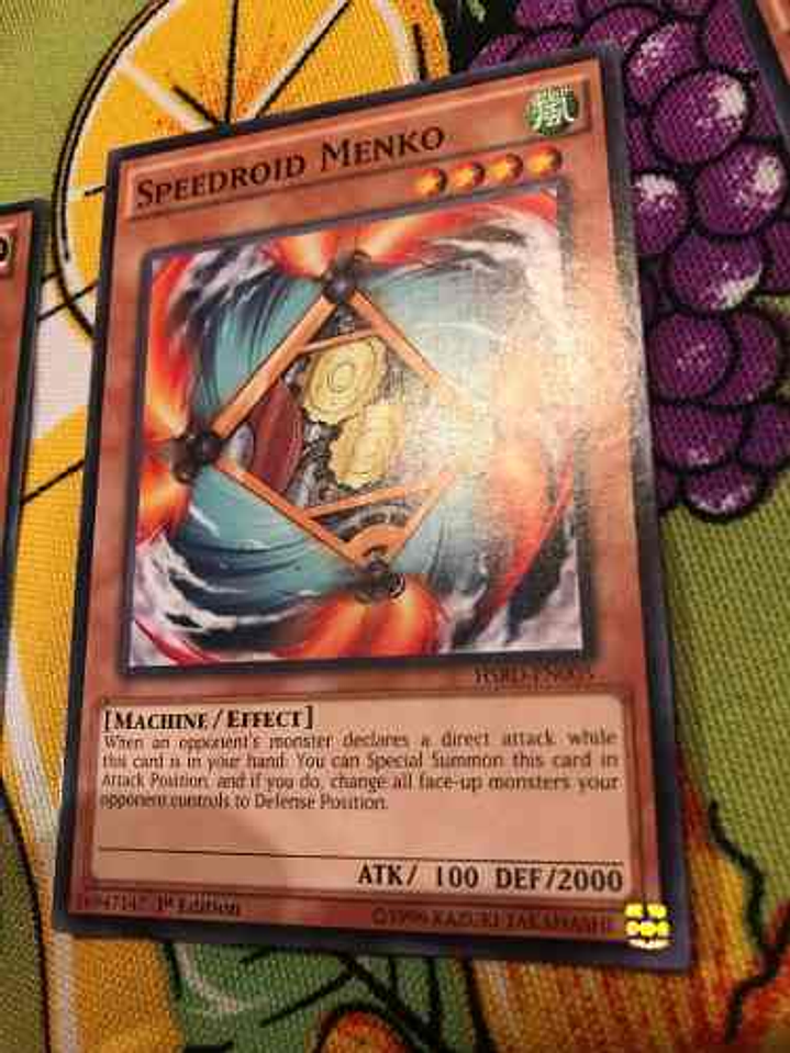 Speedroid Menko - hsrd-en005 - Common 1st Edition 1