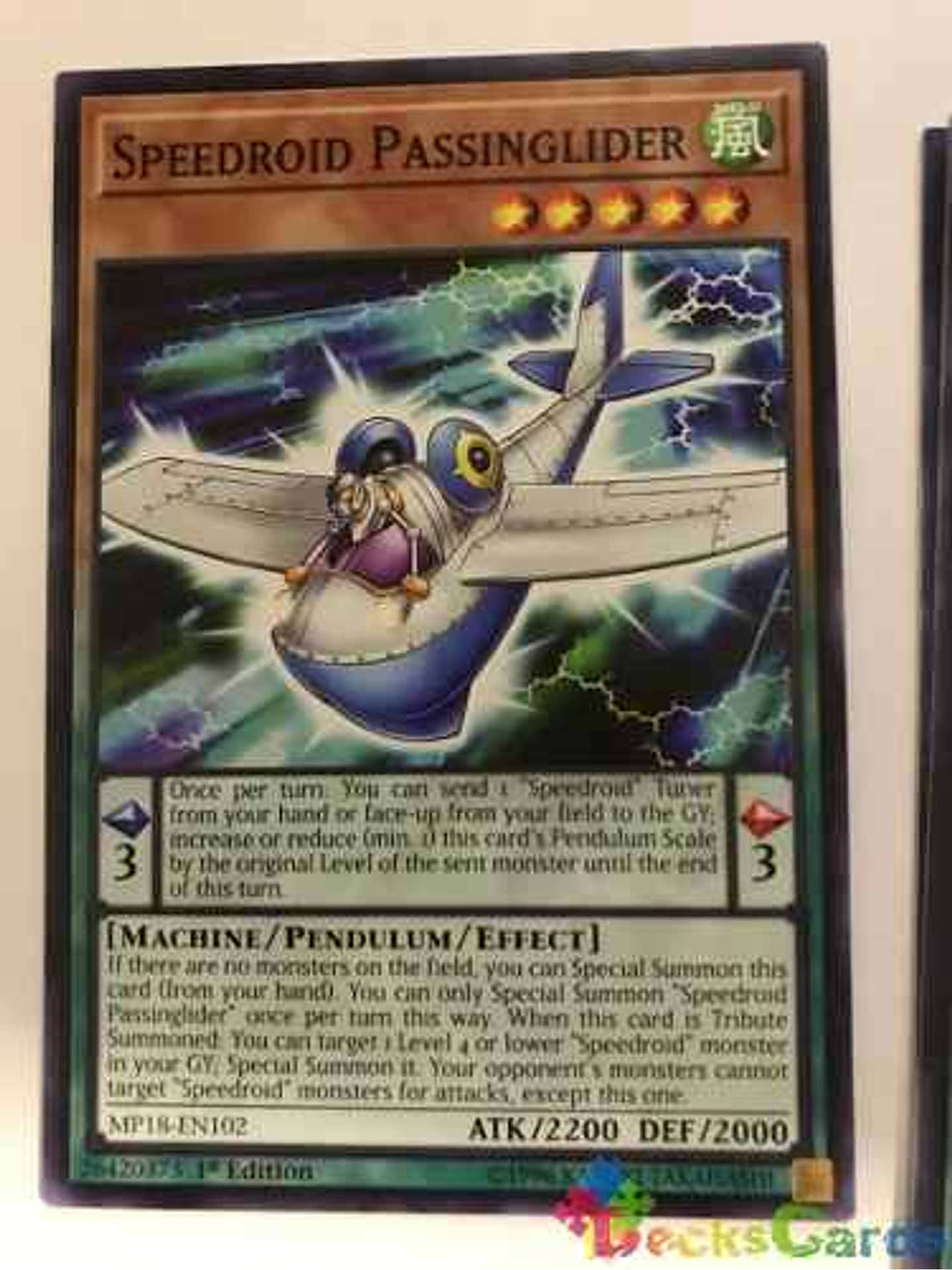 Speedroid Passinglider - mp18-en102 - Common 1st Edition 1