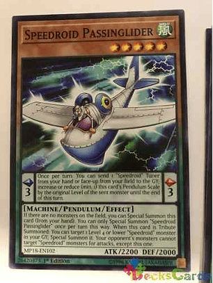 Speedroid Passinglider - mp18-en102 - Common 1st Edition