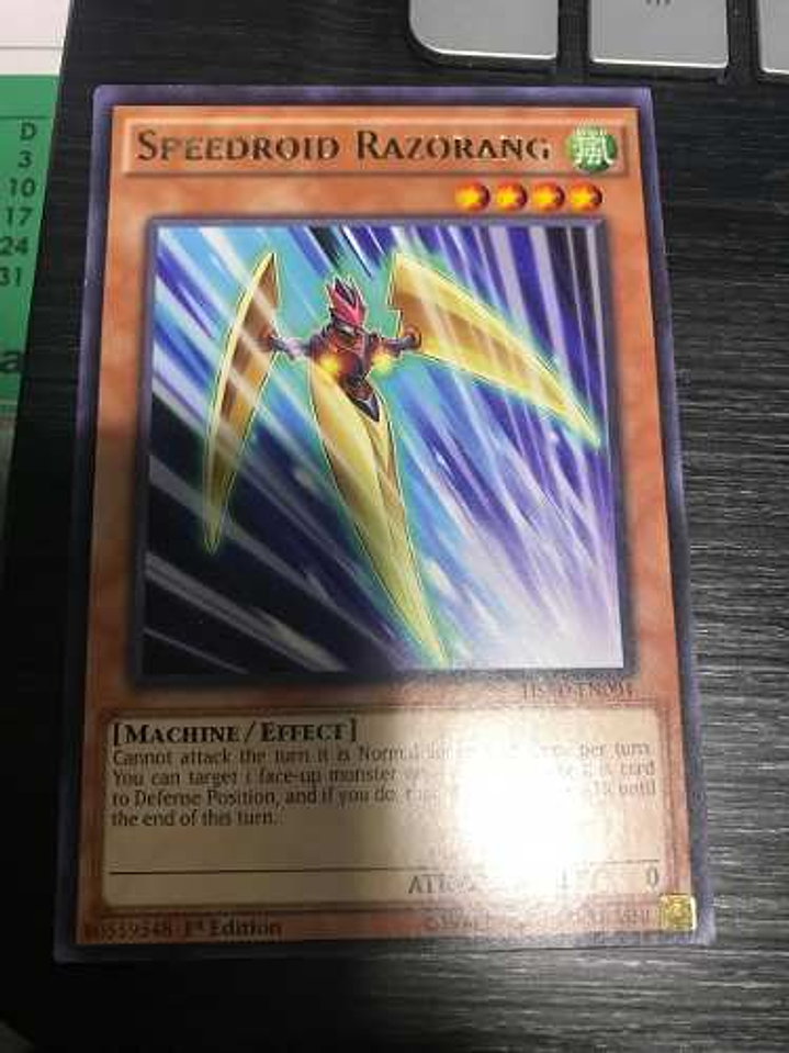 Speedroid Razorang - hsrd-en004 - Rare 1st Edition 1