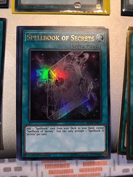 Spellbook Of Secrets - bllr-en075 - Ultra Rare 1st Edition