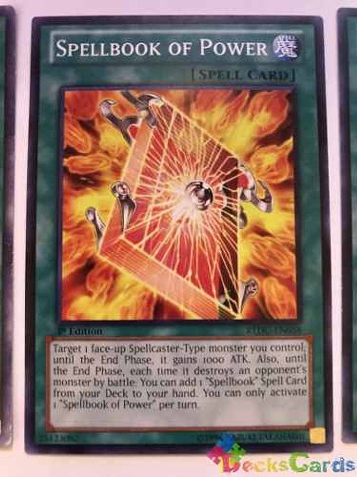 Spellbook Of Power - redu-en058 - Common 1st Edition 1