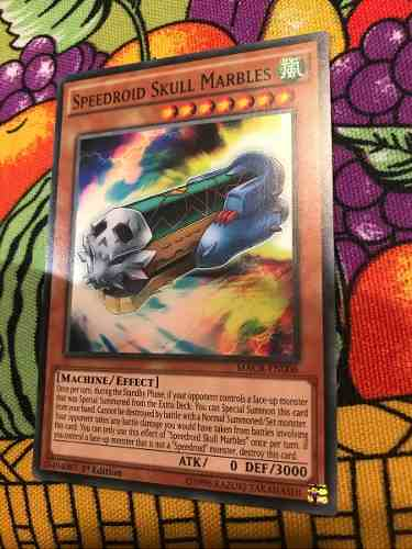 Speedroid Skull Marbles - macr-en006 - Common 1st Edition 2