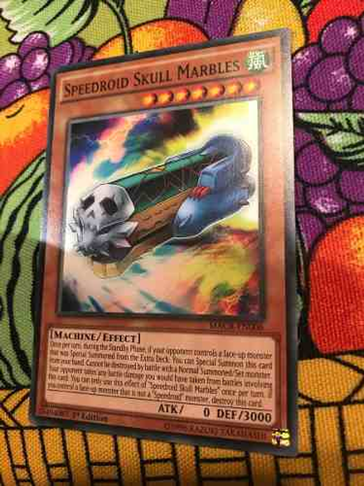 Speedroid Skull Marbles - macr-en006 - Common 1st Edition 2