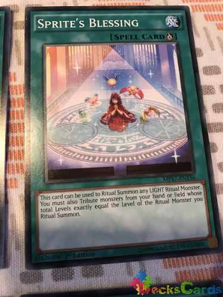 Sprite's Blessing - mp17-en156 - Common 1st Edition 1