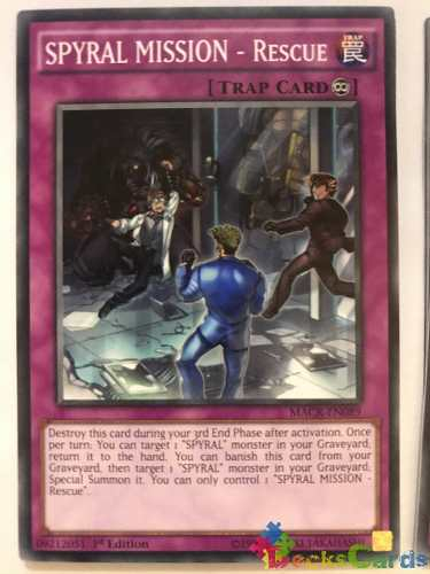 Spyral Mission - Rescue - macr-en089 - Common 1st Edition 1