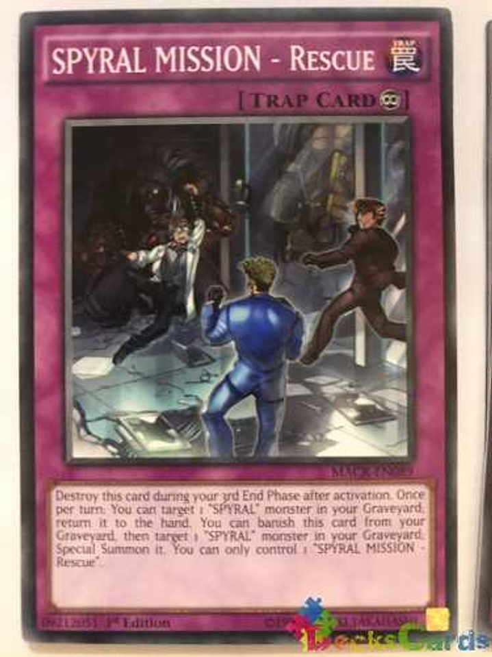 Spyral Mission - Rescue - macr-en089 - Common 1st Edition 1