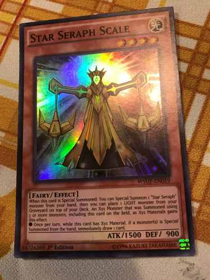 Star Seraph Scale - wsup-en019 - Super Rare 1st Edition 1