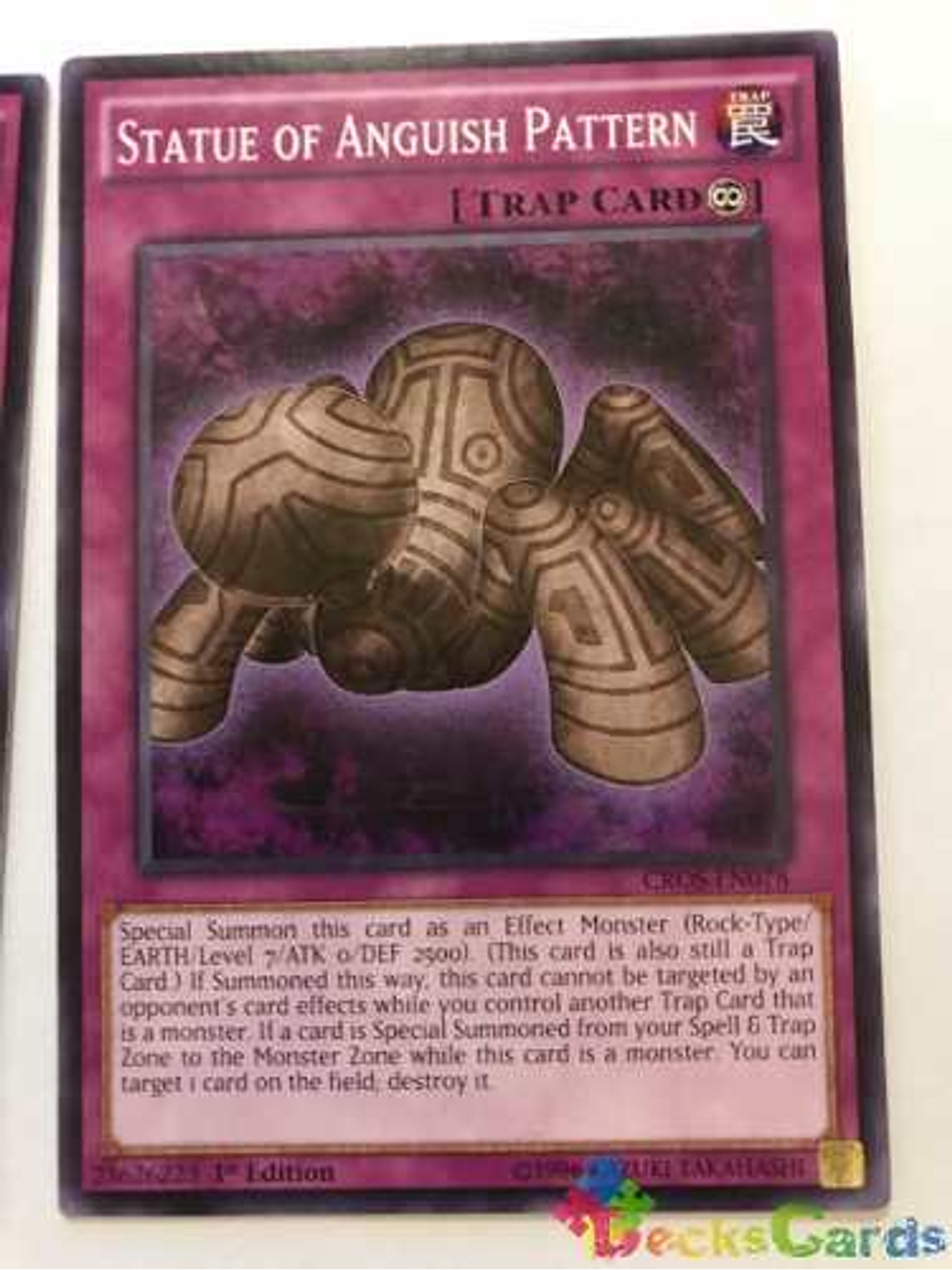 Statue Of Anguish Pattern - cros-en078 - Common 1st Edition 1