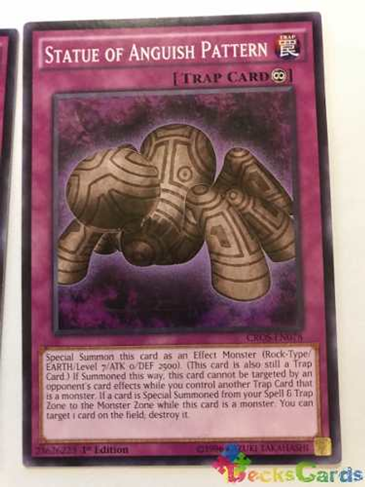Statue Of Anguish Pattern - cros-en078 - Common 1st Edition 1