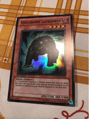 Steelswarm Gatekeeper - ha05-en045 - Super Rare 1st Edition