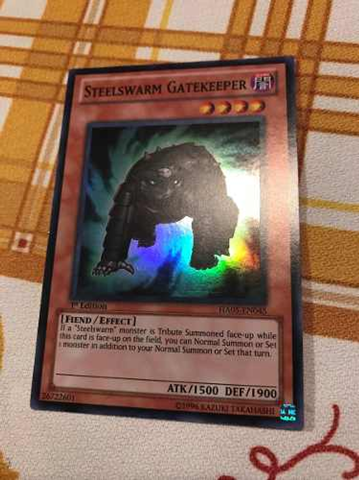 Steelswarm Gatekeeper - ha05-en045 - Super Rare 1st Edition 1