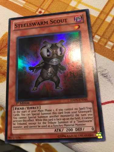 Steelswarm Scout - ha05-en044 - Super Rare 1st Edition