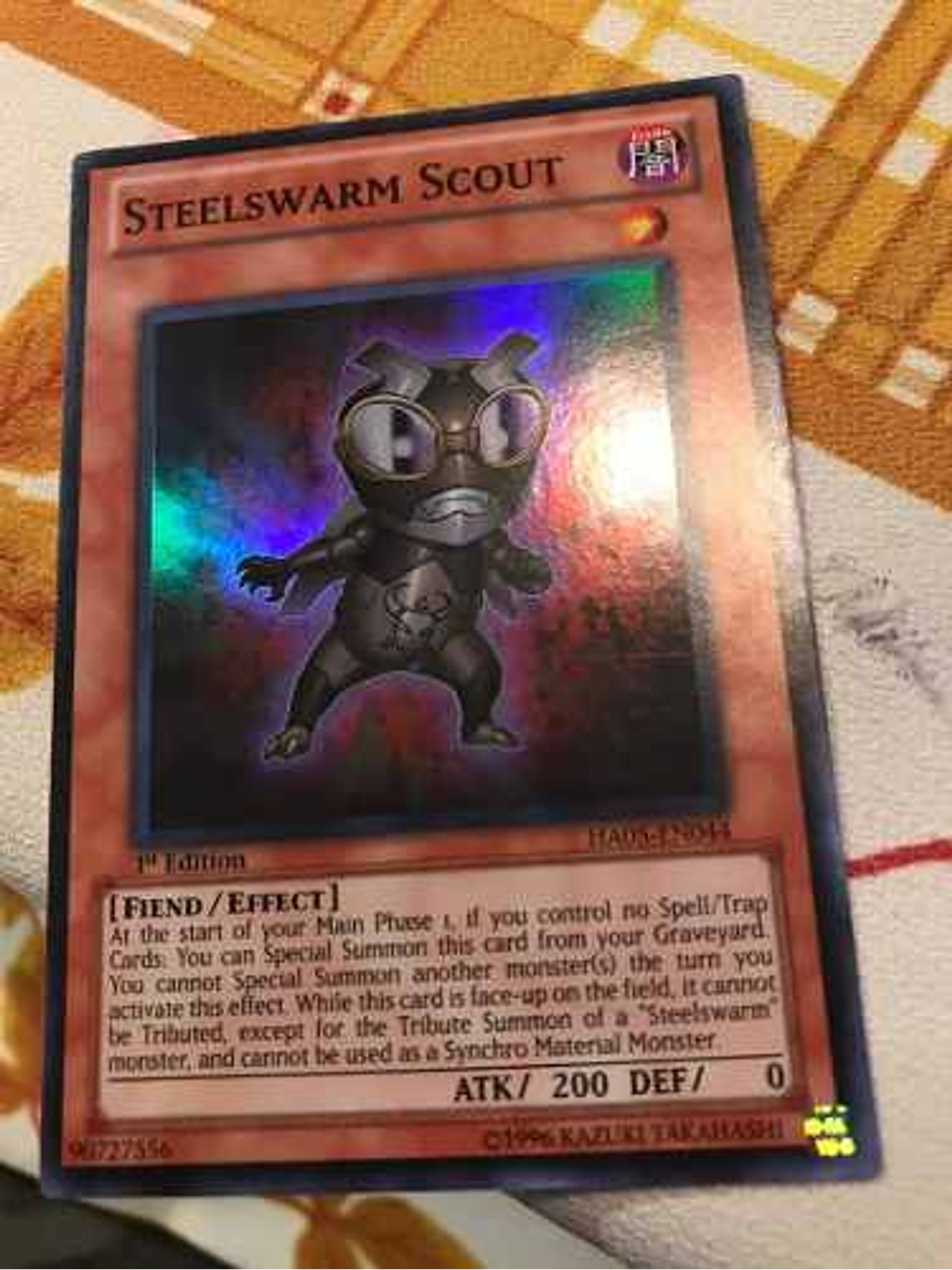 Steelswarm Scout - ha05-en044 - Super Rare 1st Edition 1