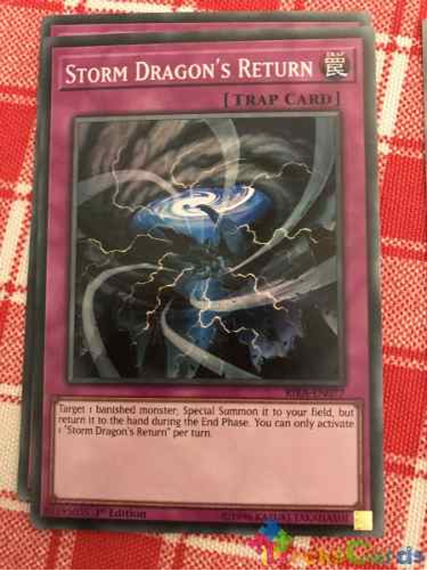 Storm Dragon's Return - rira-en077 - Super Rare 1st Edition 1