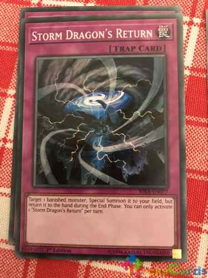Storm Dragon's Return - rira-en077 - Super Rare 1st Edition 1