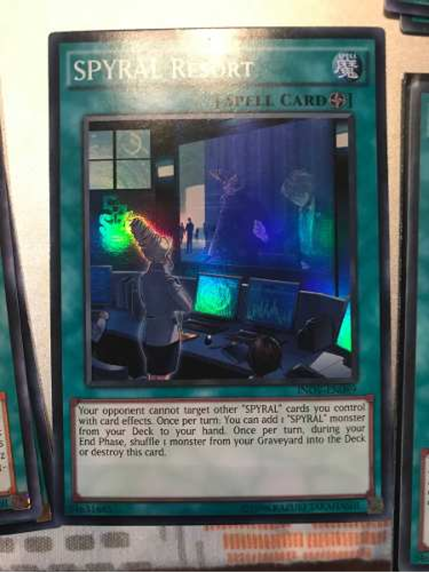 Spyral Resort - inov-en089 - Super Rare 1st Edition 2