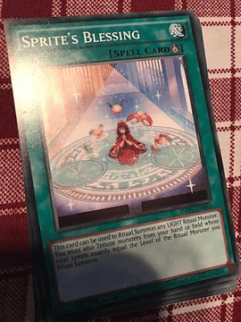 Sprite's Blessing - inov-en064 - Common 1st Edition