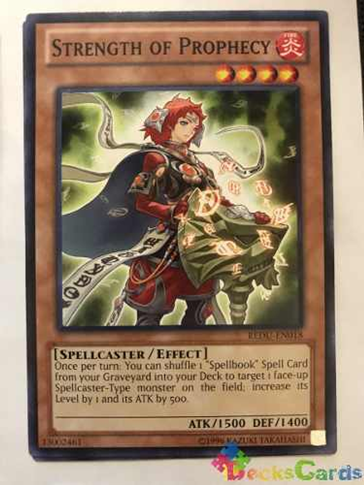 Strength Of Prophecy - redu-en018 - Common Unlimited 1