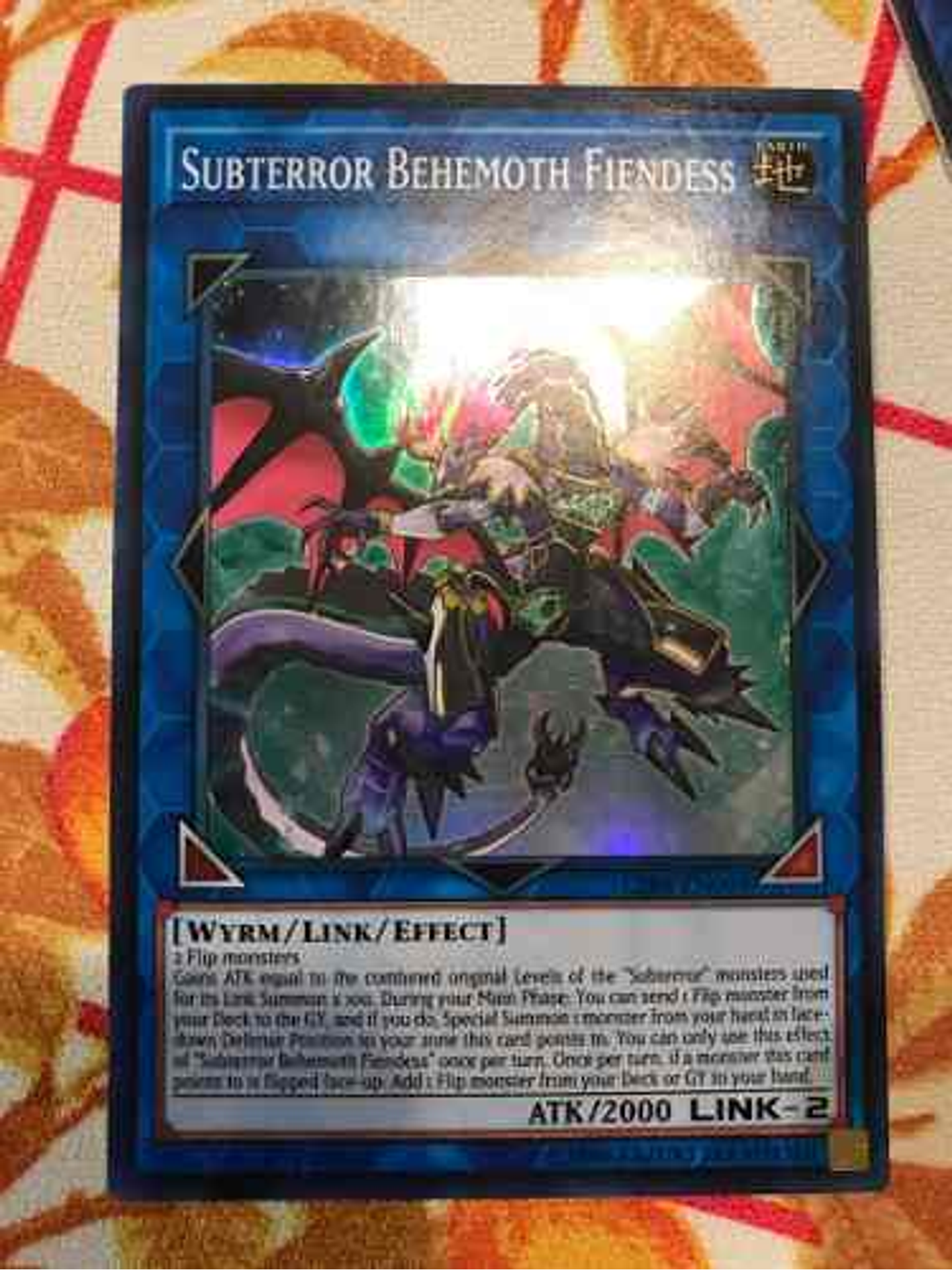 Subterror Behemoth Fiendess - cibr-en098 - Super Rare 1st Edition 1