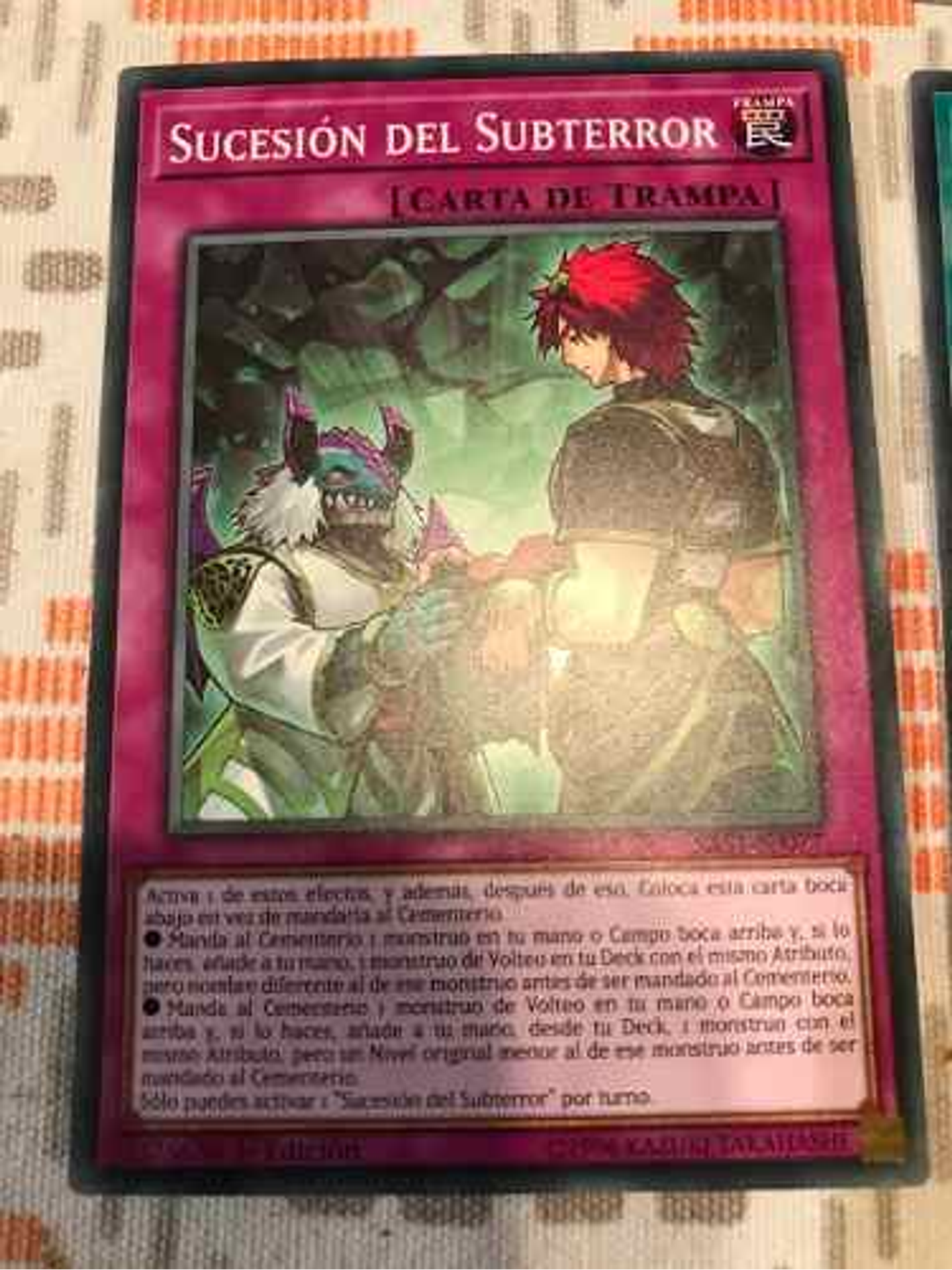 Subterror Succession - sast-en077 - Common 1st Edition 1