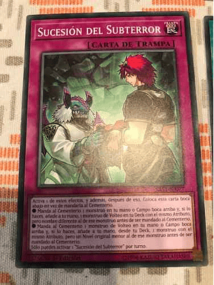 Subterror Succession - sast-en077 - Common 1st Edition