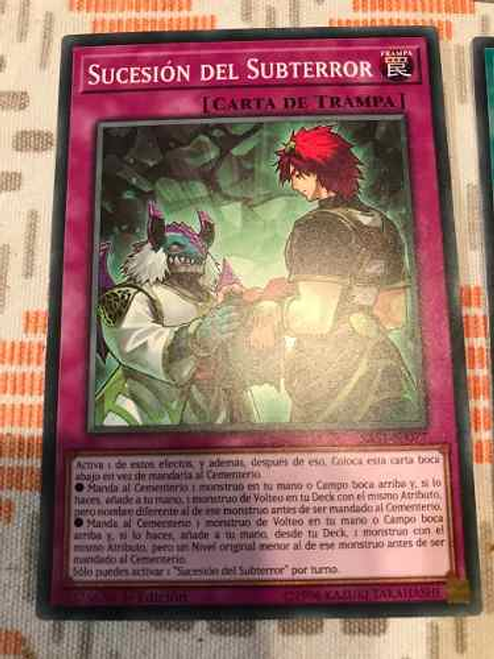 Subterror Succession - sast-en077 - Common 1st Edition 1