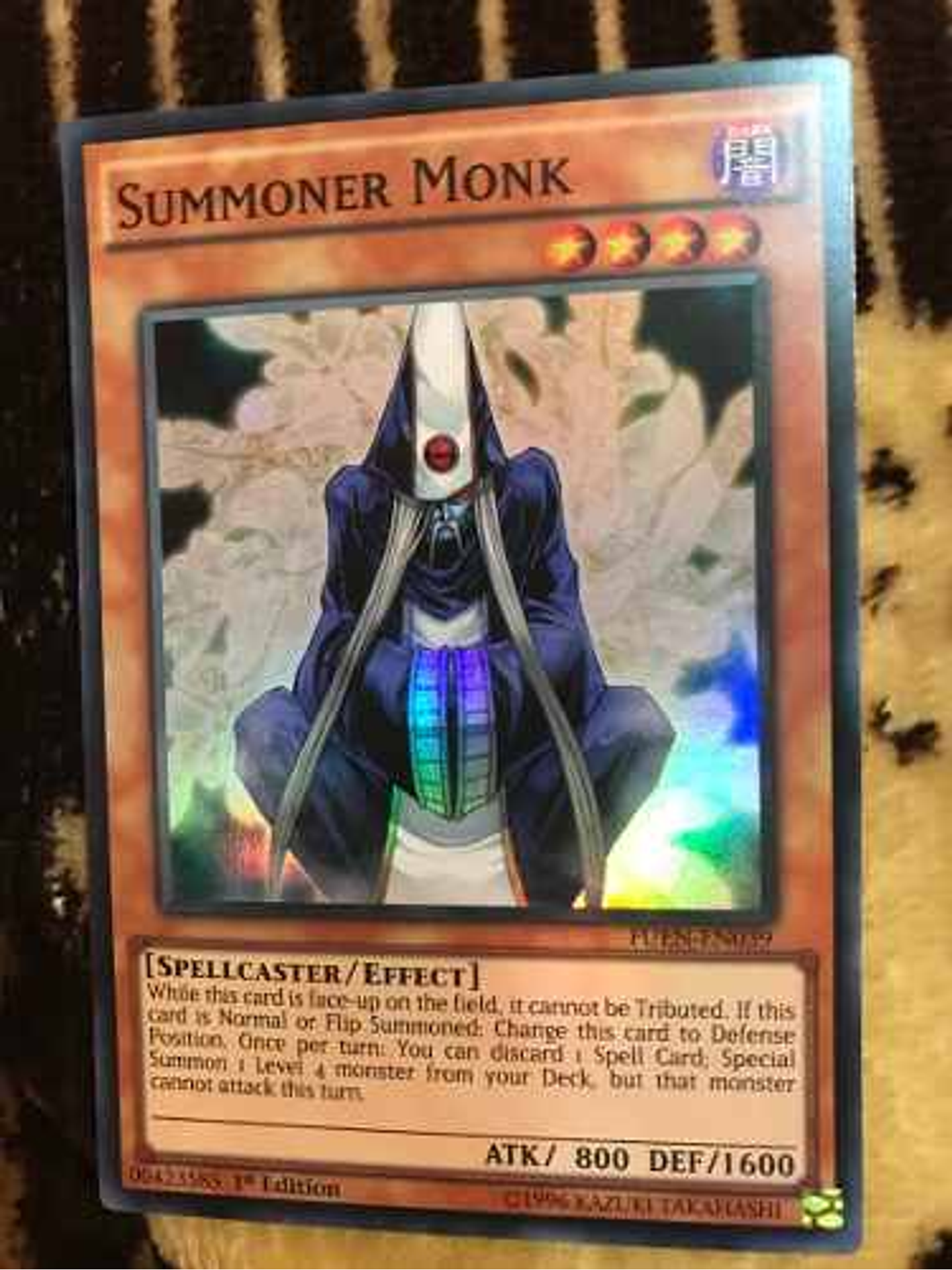 Summoner Monk - fuen-en039 - Super Rare 1st Edition 1
