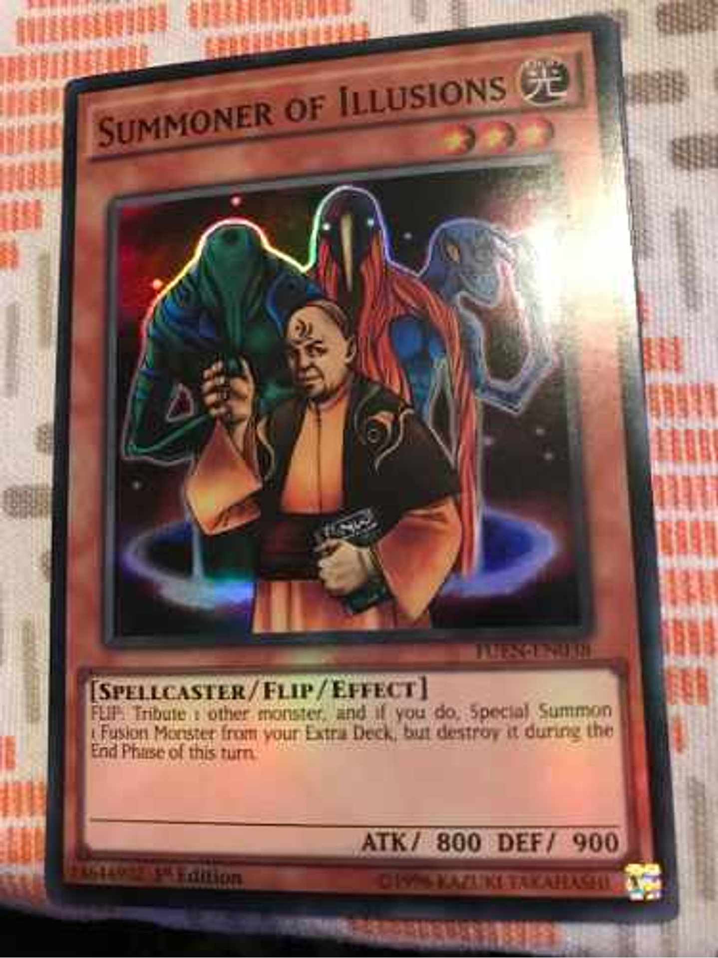 Summoner Of Illusions - fuen-en038 - Super Rare 1st Edition 1